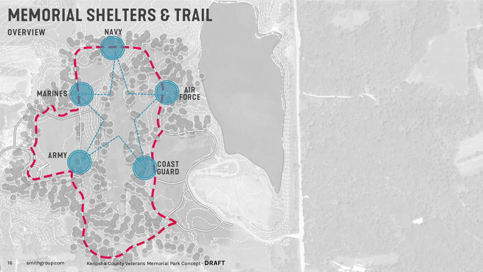 Veterans Park Memorial Trail